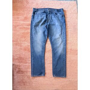 EDUN Men's Deep Blue Slim Jeans